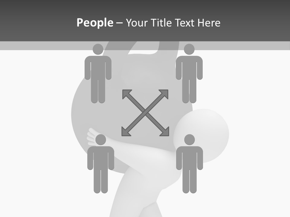 Comic Equipment Weight PowerPoint Template