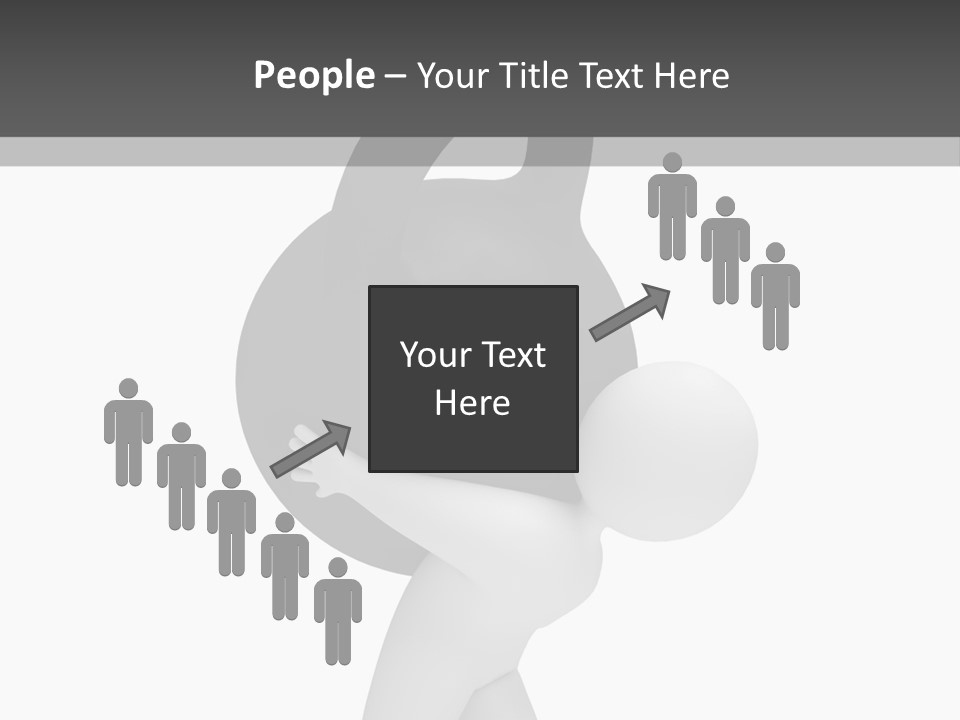 Comic Equipment Weight PowerPoint Template