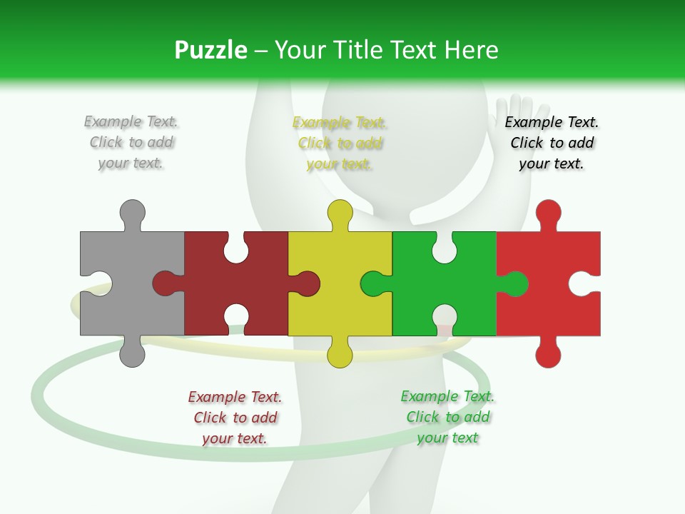 Figure Weight Exercise PowerPoint Template