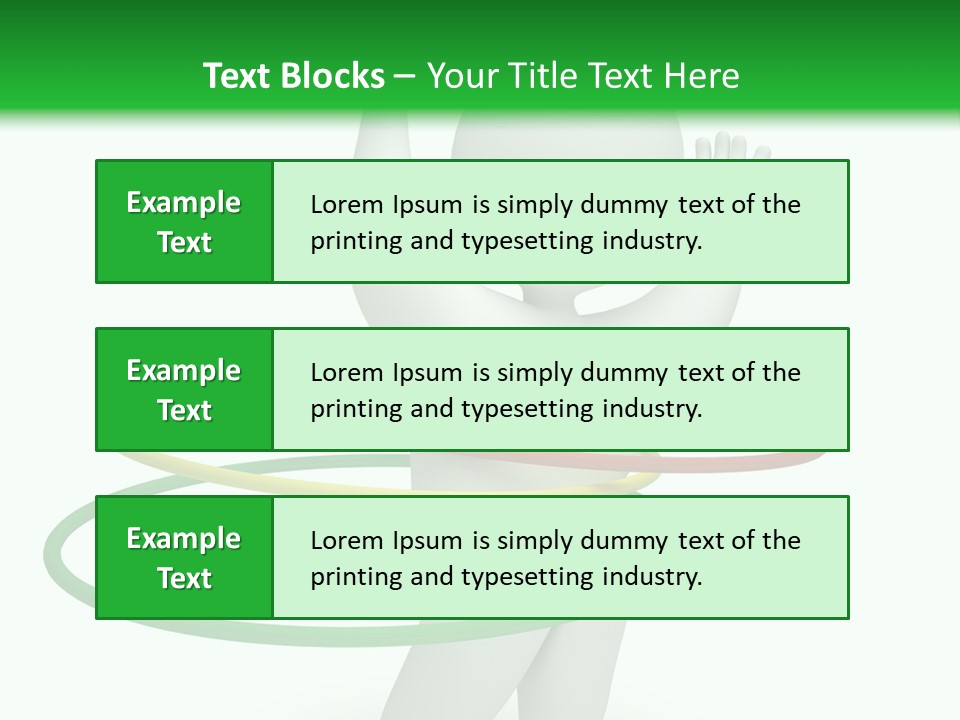 Figure Weight Exercise PowerPoint Template