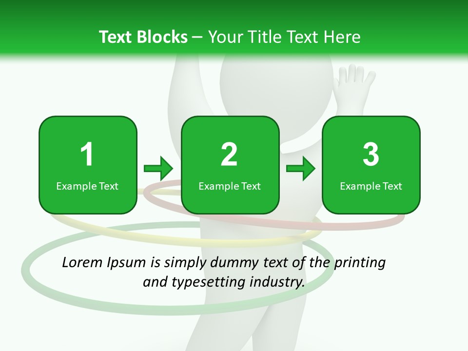 Figure Weight Exercise PowerPoint Template