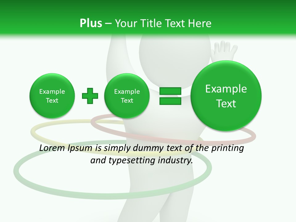 Figure Weight Exercise PowerPoint Template