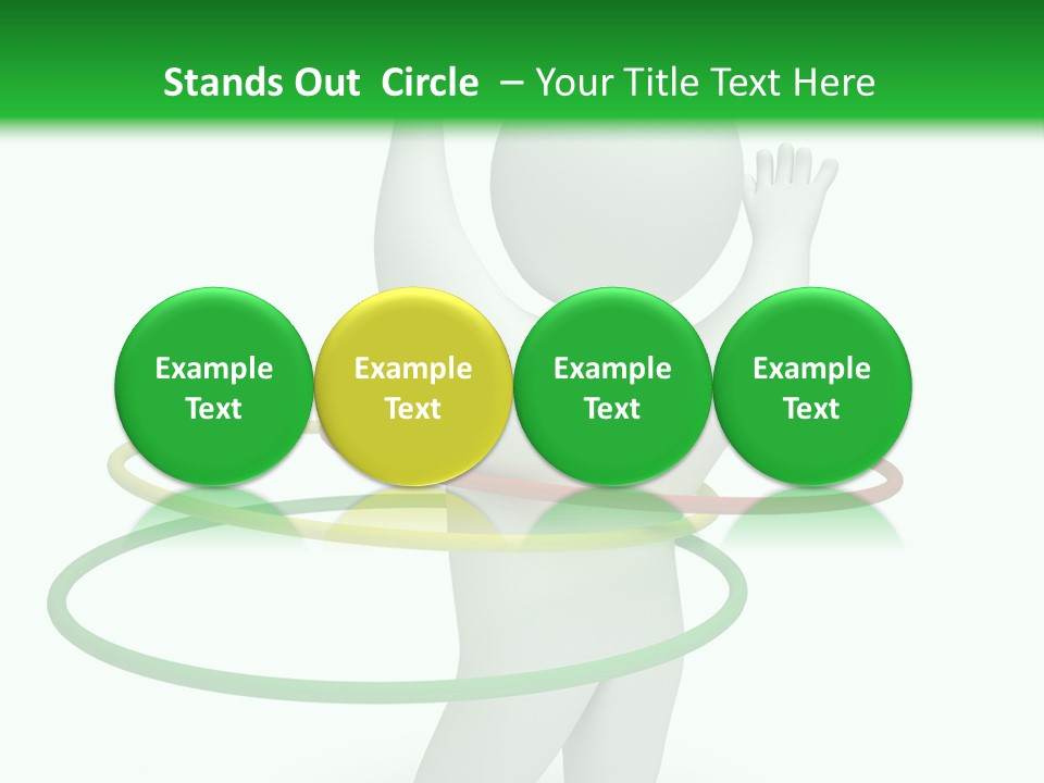 Figure Weight Exercise PowerPoint Template