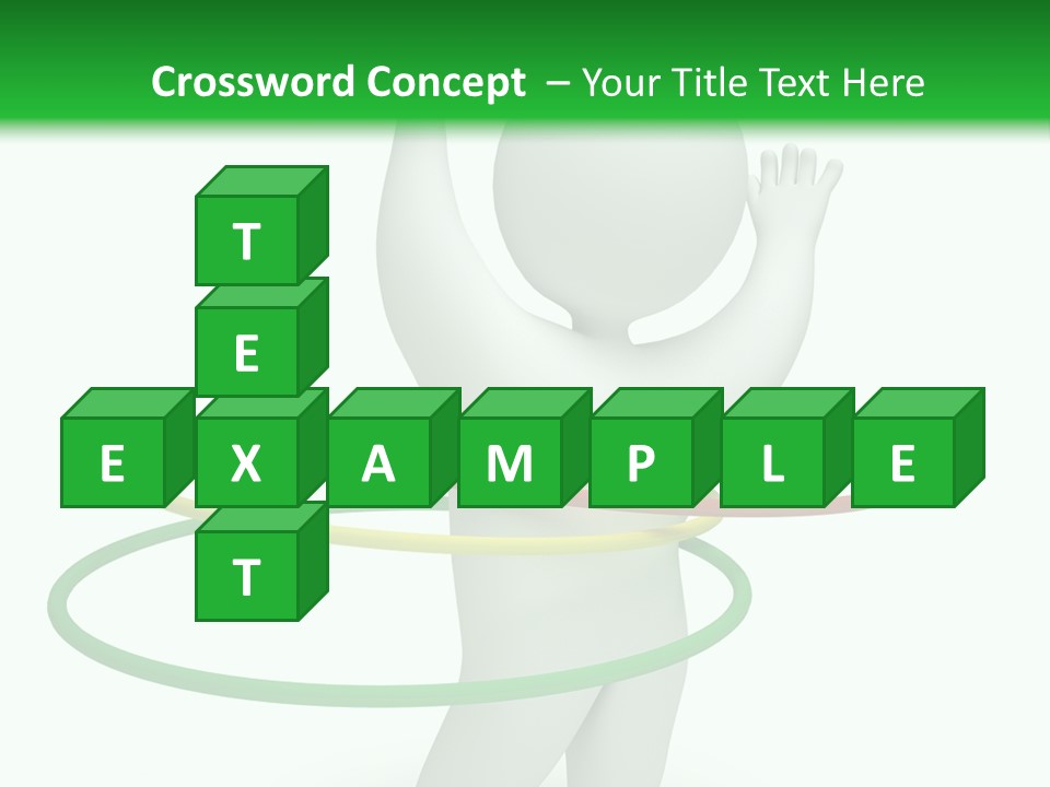 Figure Weight Exercise PowerPoint Template