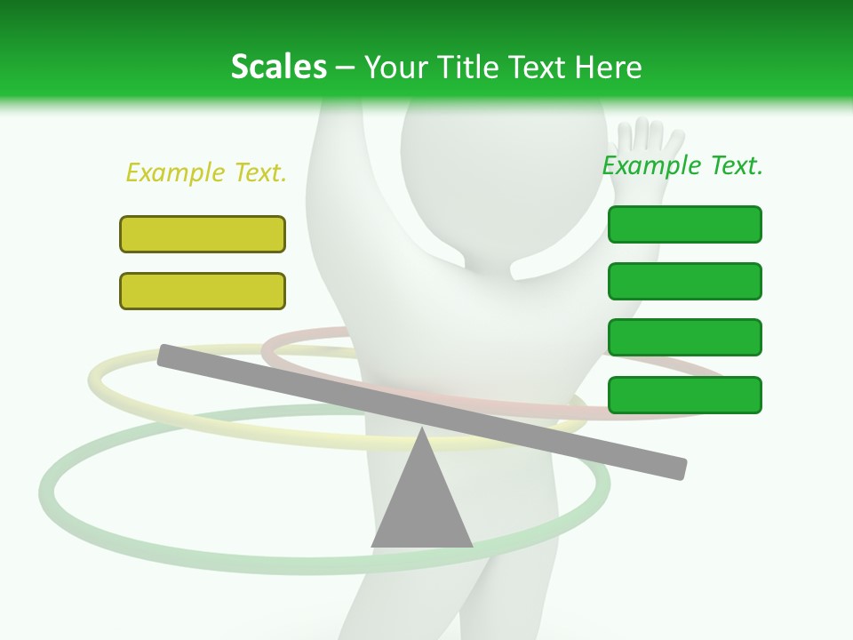 Figure Weight Exercise PowerPoint Template