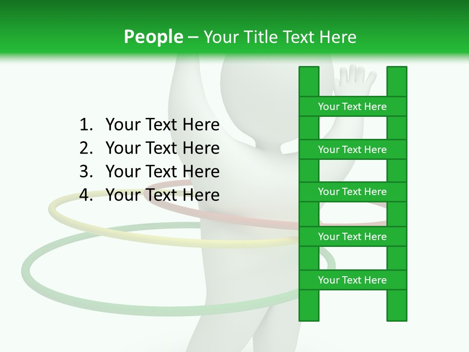 Figure Weight Exercise PowerPoint Template