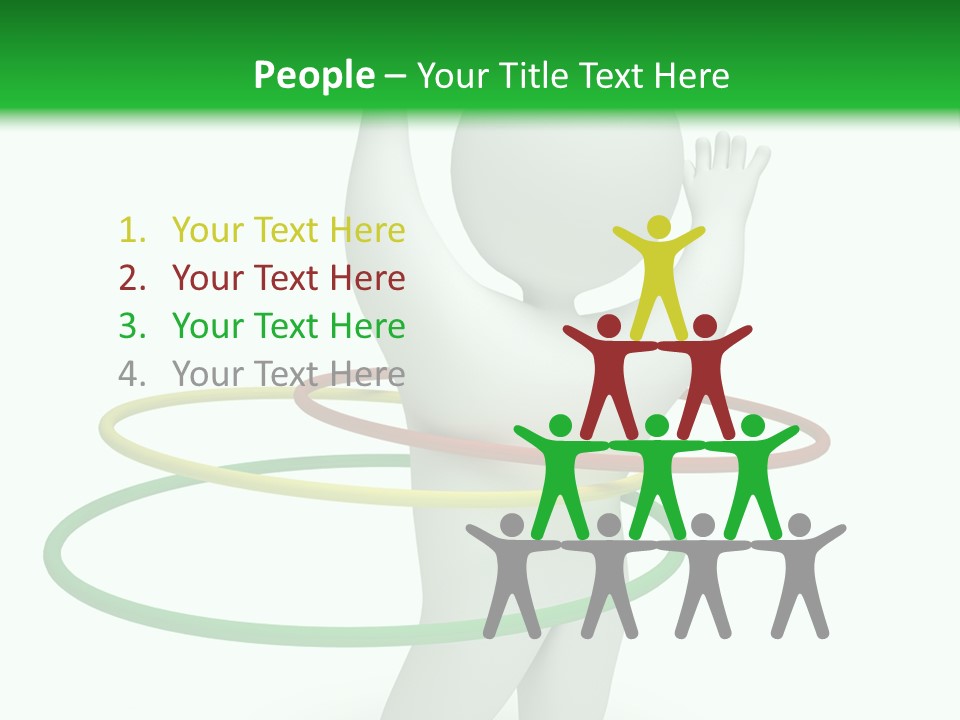 Figure Weight Exercise PowerPoint Template