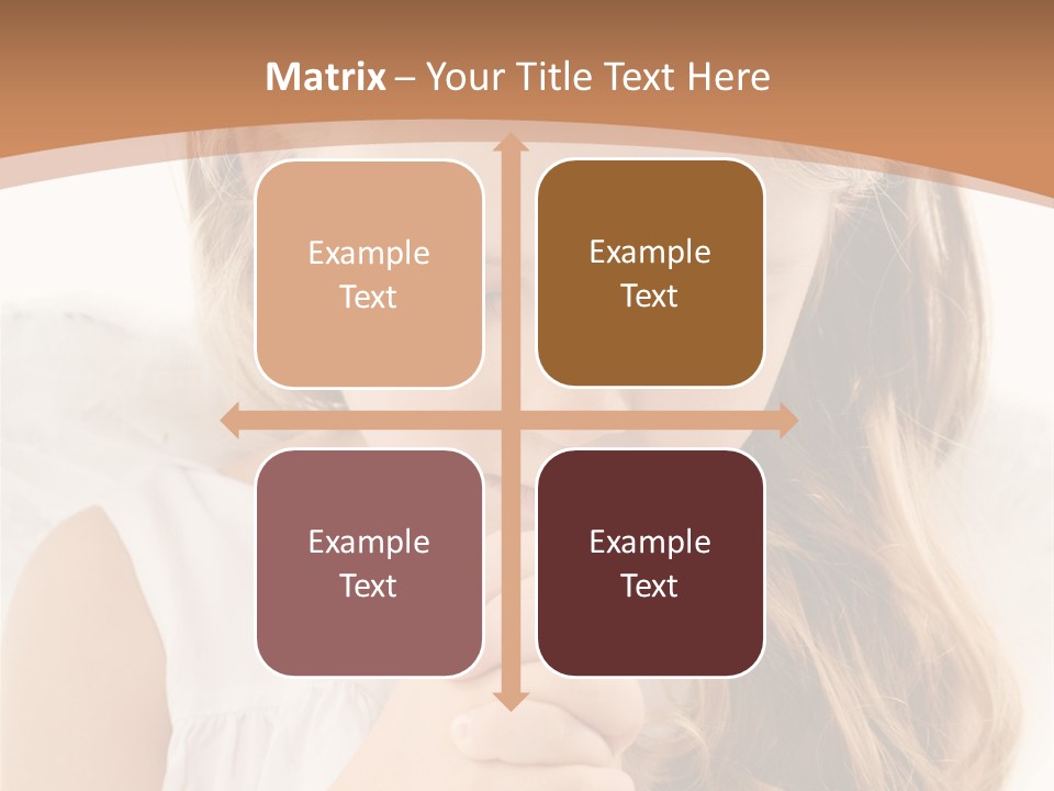 Hair Person Cute PowerPoint Template