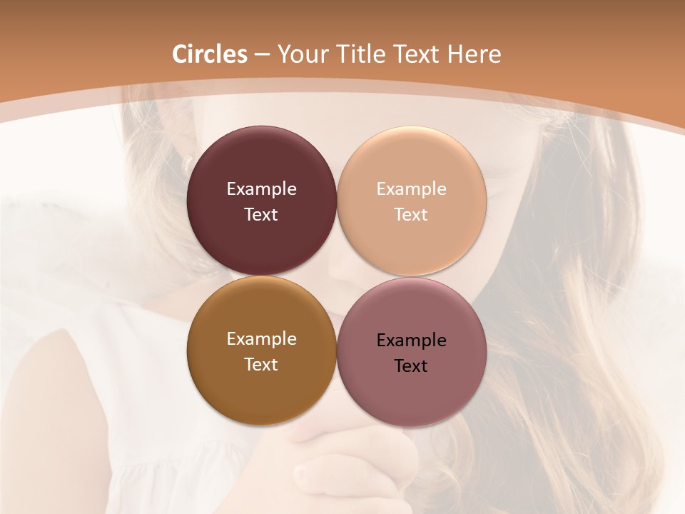 Hair Person Cute PowerPoint Template