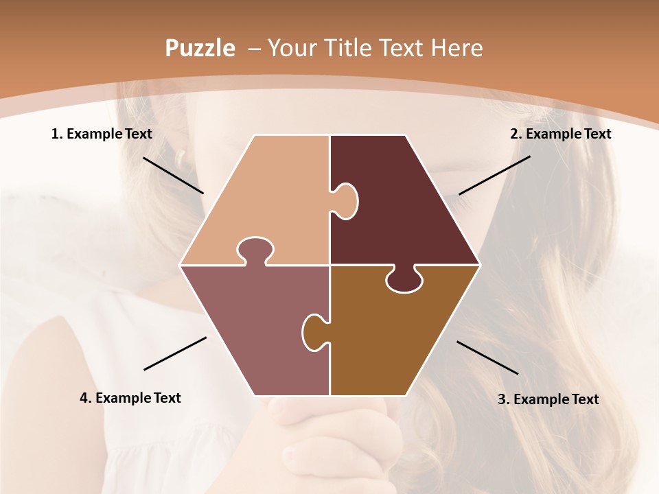 Hair Person Cute PowerPoint Template