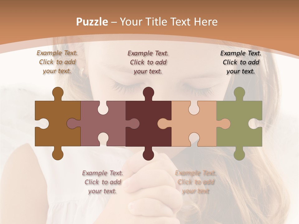 Hair Person Cute PowerPoint Template