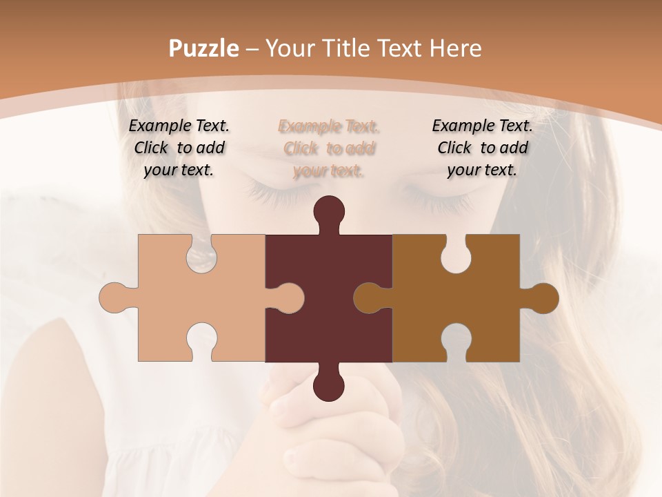 Hair Person Cute PowerPoint Template