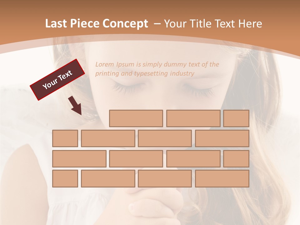 Hair Person Cute PowerPoint Template