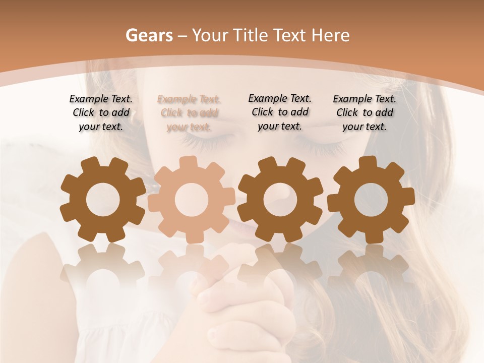 Hair Person Cute PowerPoint Template