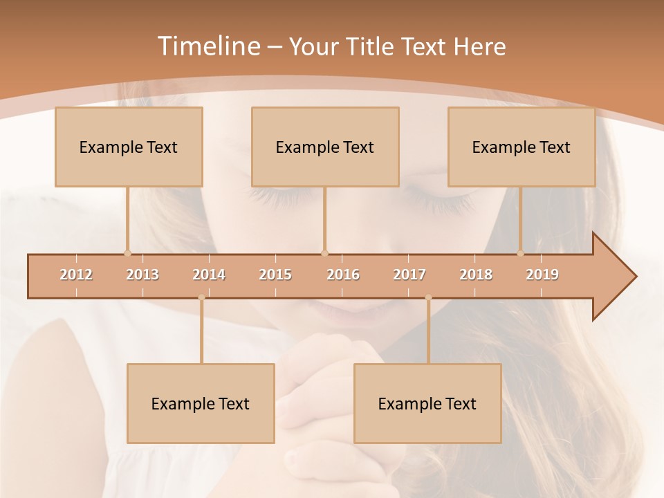 Hair Person Cute PowerPoint Template