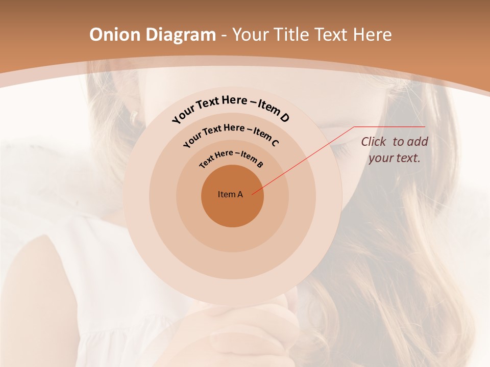 Hair Person Cute PowerPoint Template