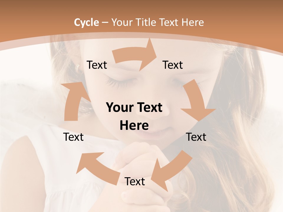 Hair Person Cute PowerPoint Template