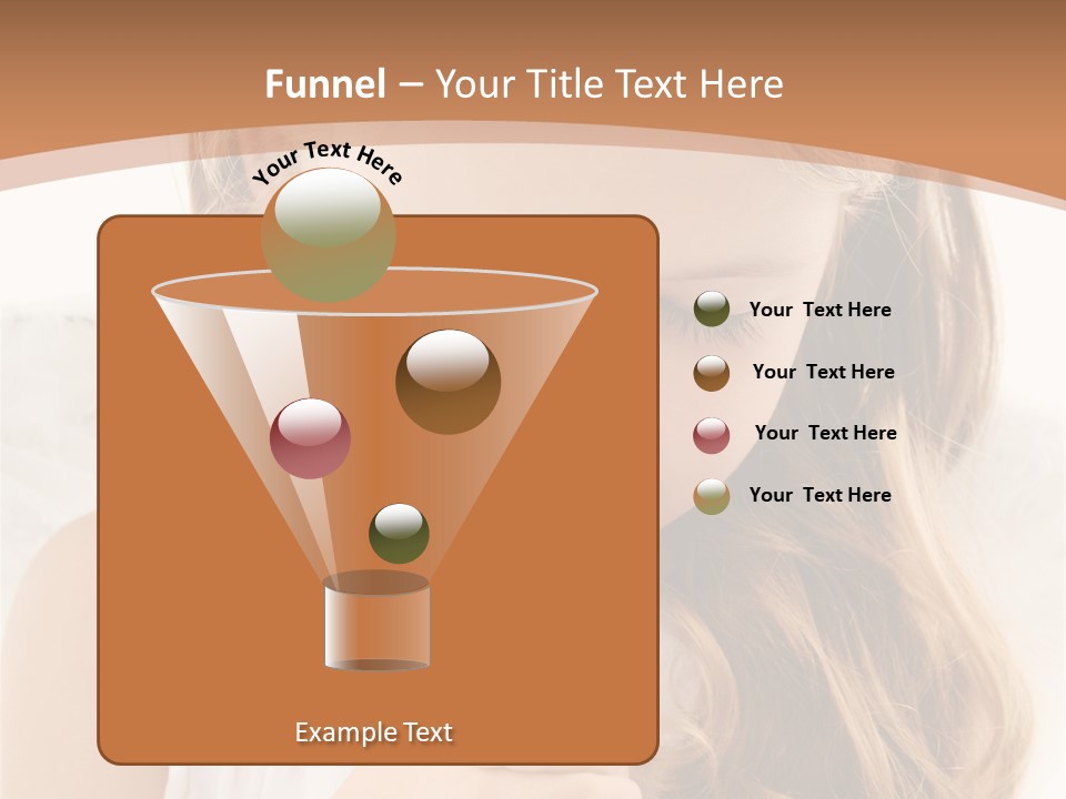 Hair Person Cute PowerPoint Template