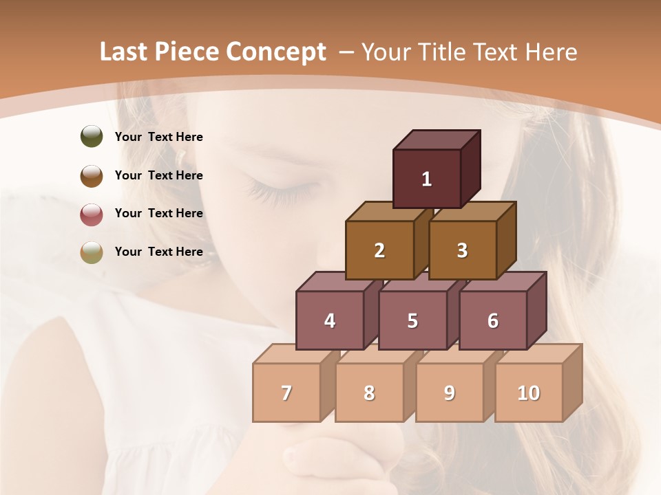 Hair Person Cute PowerPoint Template