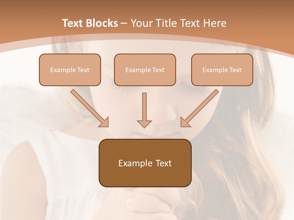 Hair Person Cute PowerPoint Template
