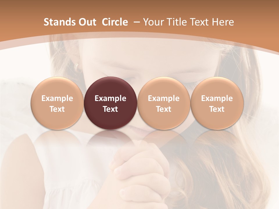 Hair Person Cute PowerPoint Template