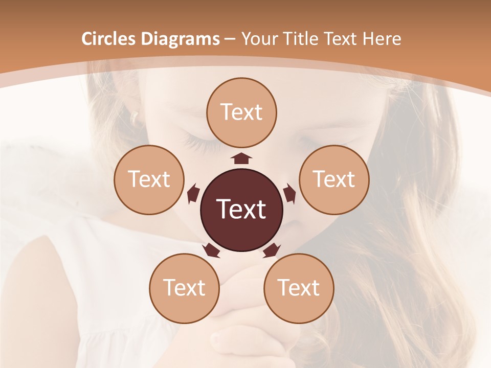 Hair Person Cute PowerPoint Template