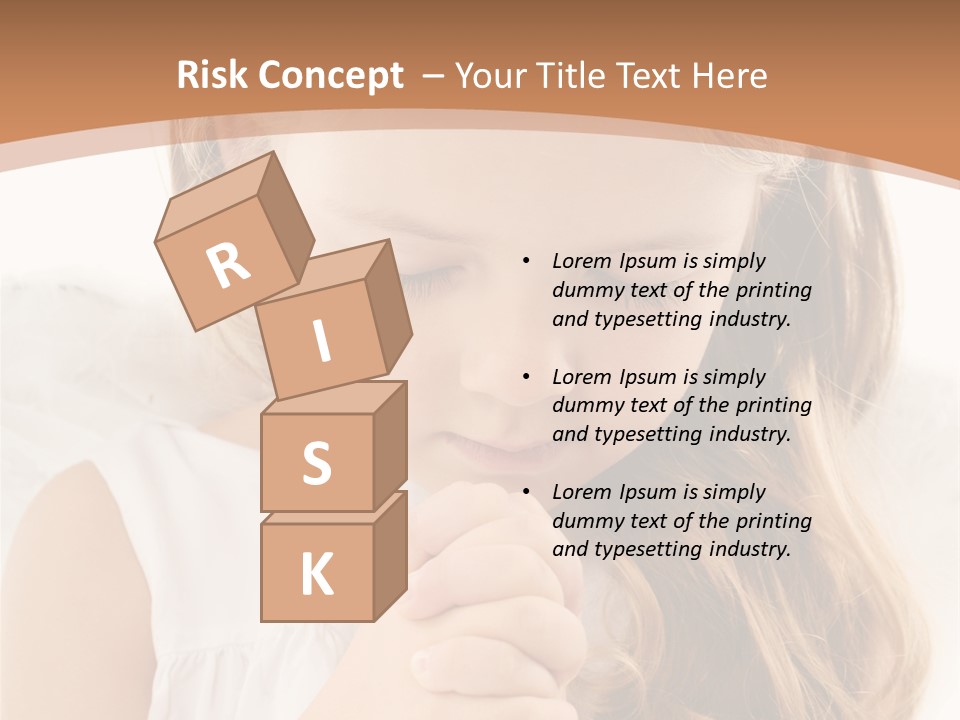 Hair Person Cute PowerPoint Template