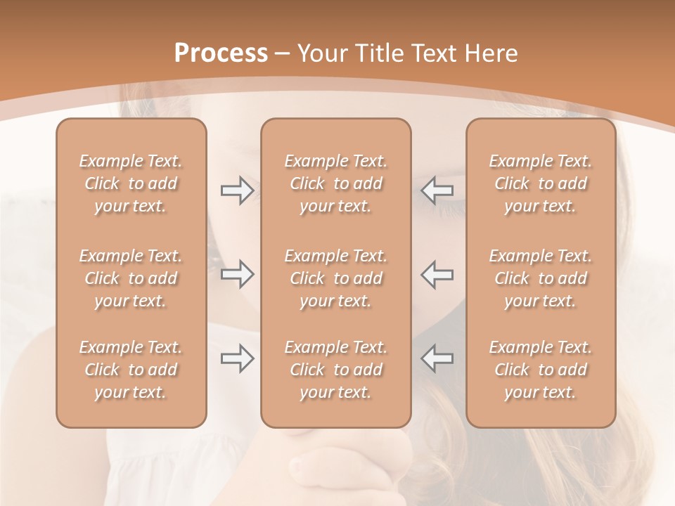 Hair Person Cute PowerPoint Template