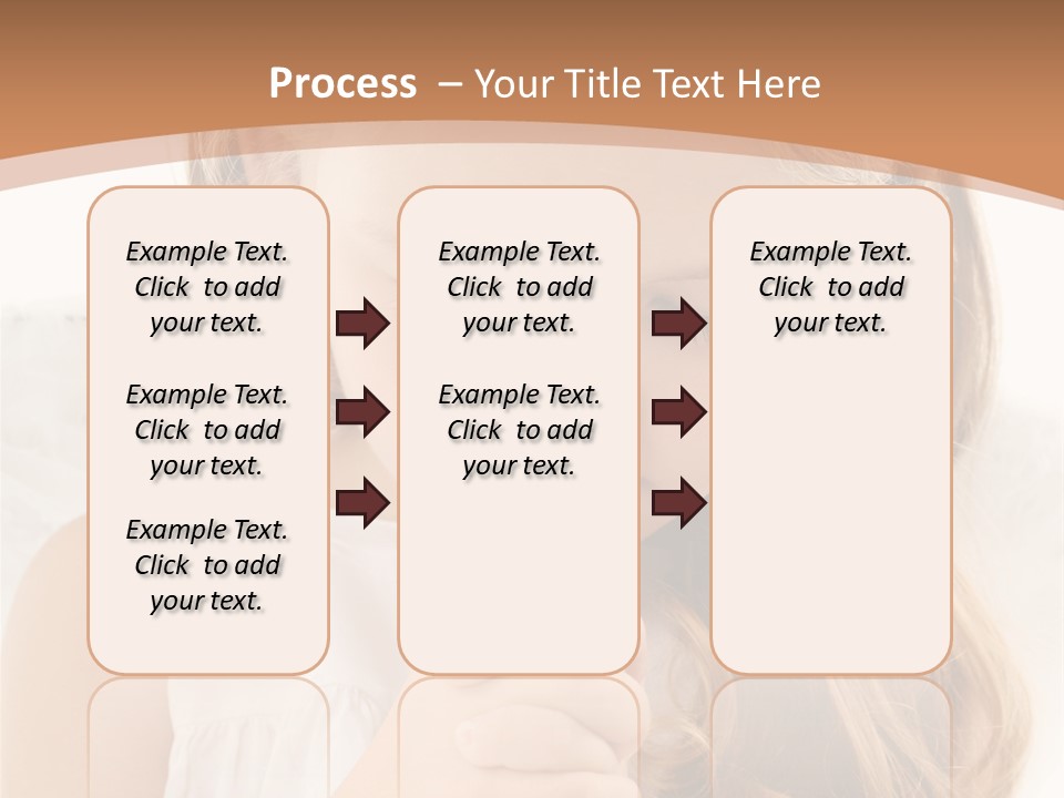 Hair Person Cute PowerPoint Template