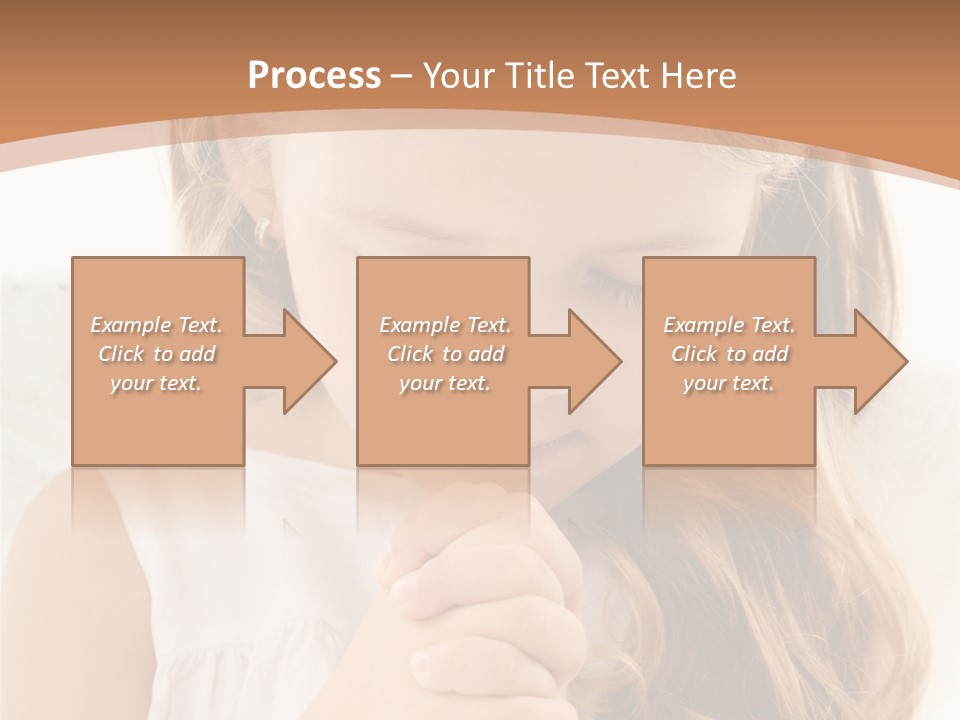 Hair Person Cute PowerPoint Template