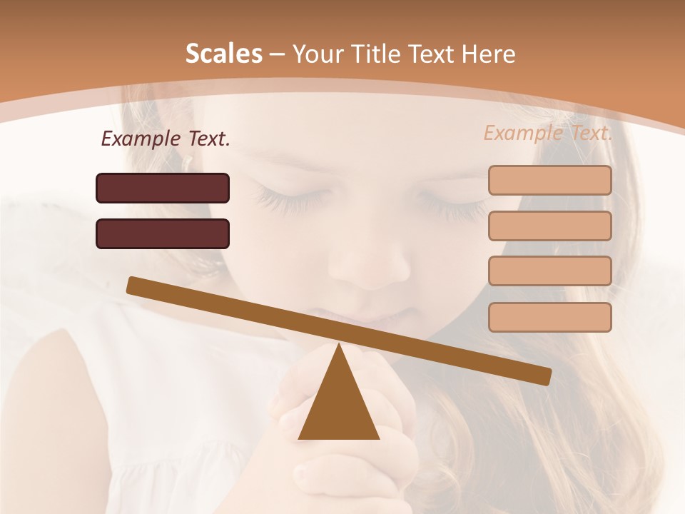 Hair Person Cute PowerPoint Template