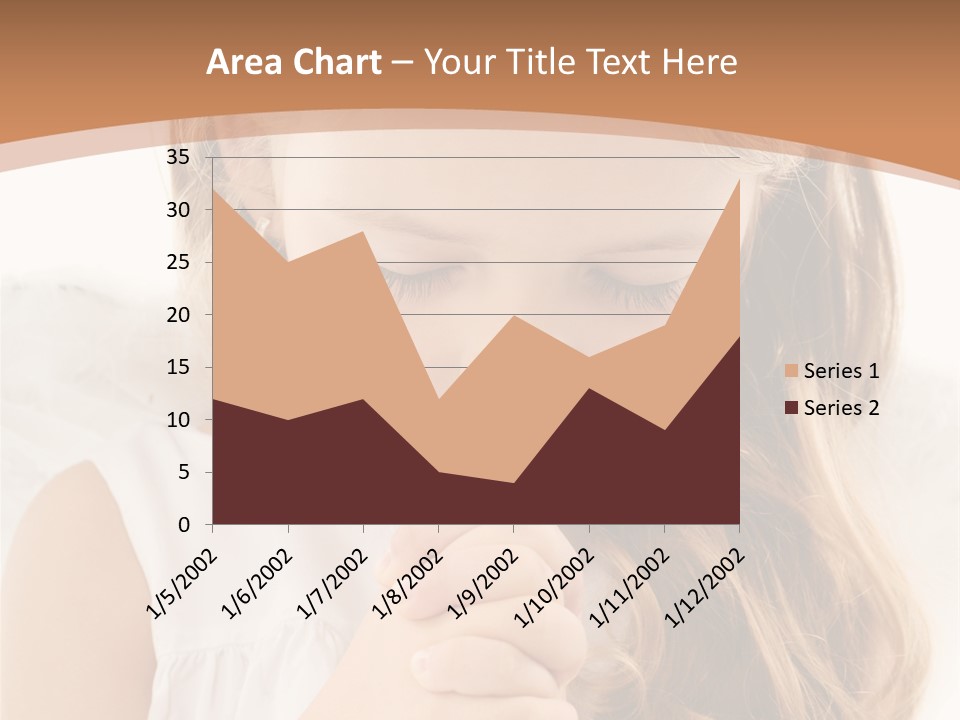 Hair Person Cute PowerPoint Template