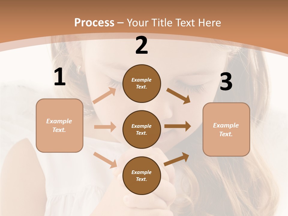 Hair Person Cute PowerPoint Template