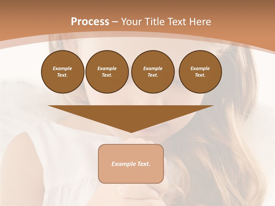 Hair Person Cute PowerPoint Template