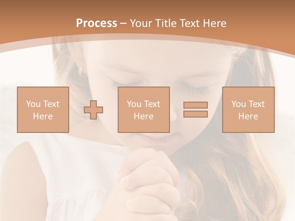 Hair Person Cute PowerPoint Template