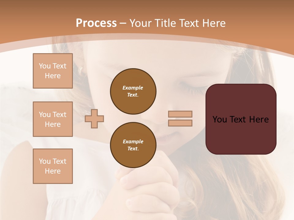 Hair Person Cute PowerPoint Template