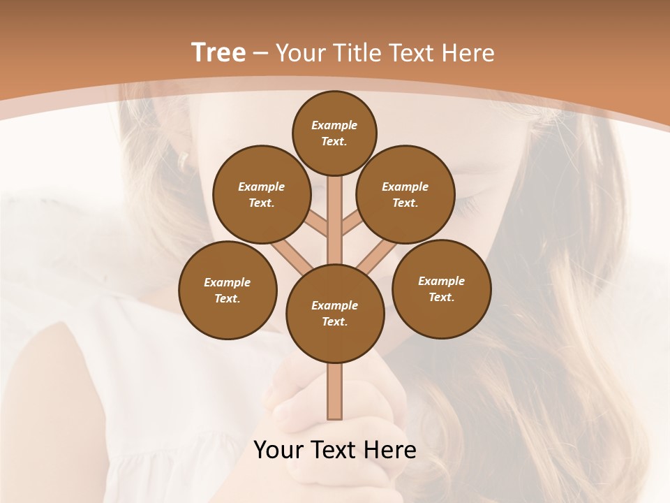 Hair Person Cute PowerPoint Template