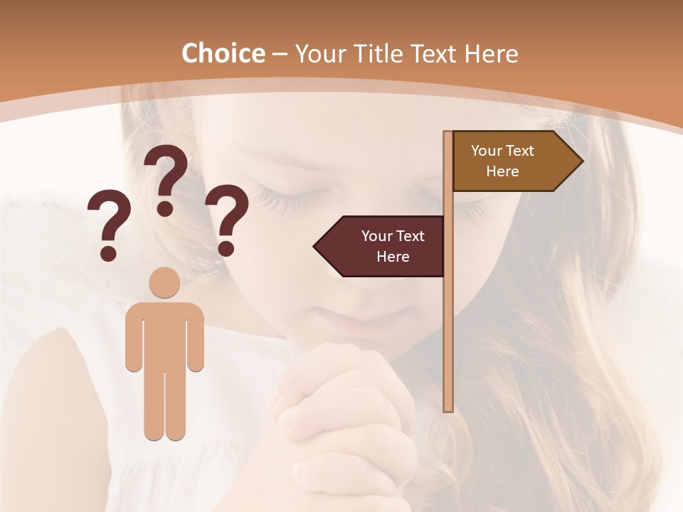 Hair Person Cute PowerPoint Template