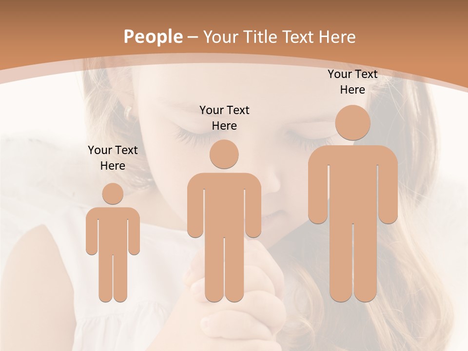 Hair Person Cute PowerPoint Template