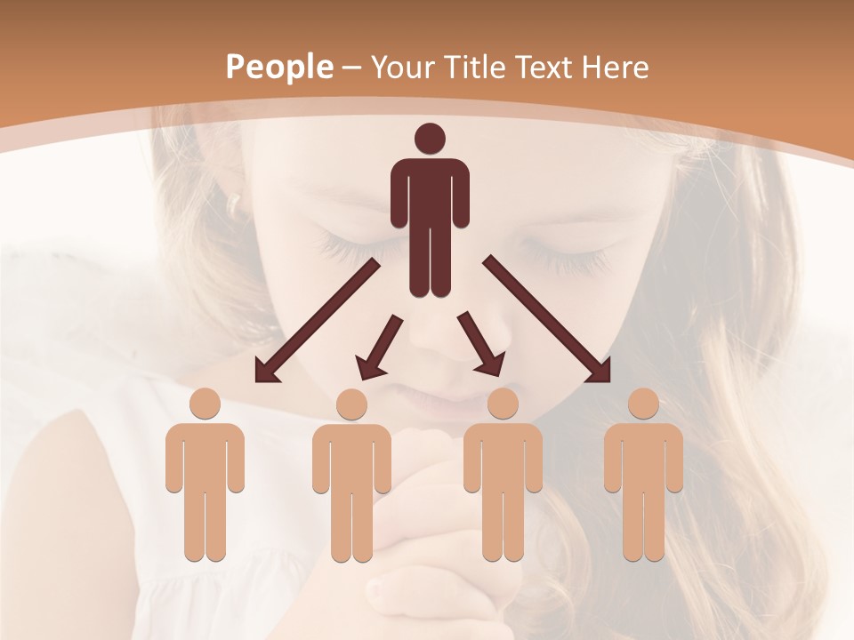 Hair Person Cute PowerPoint Template