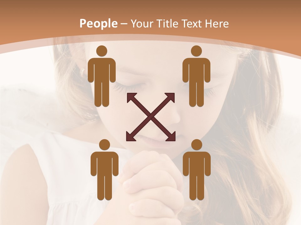 Hair Person Cute PowerPoint Template