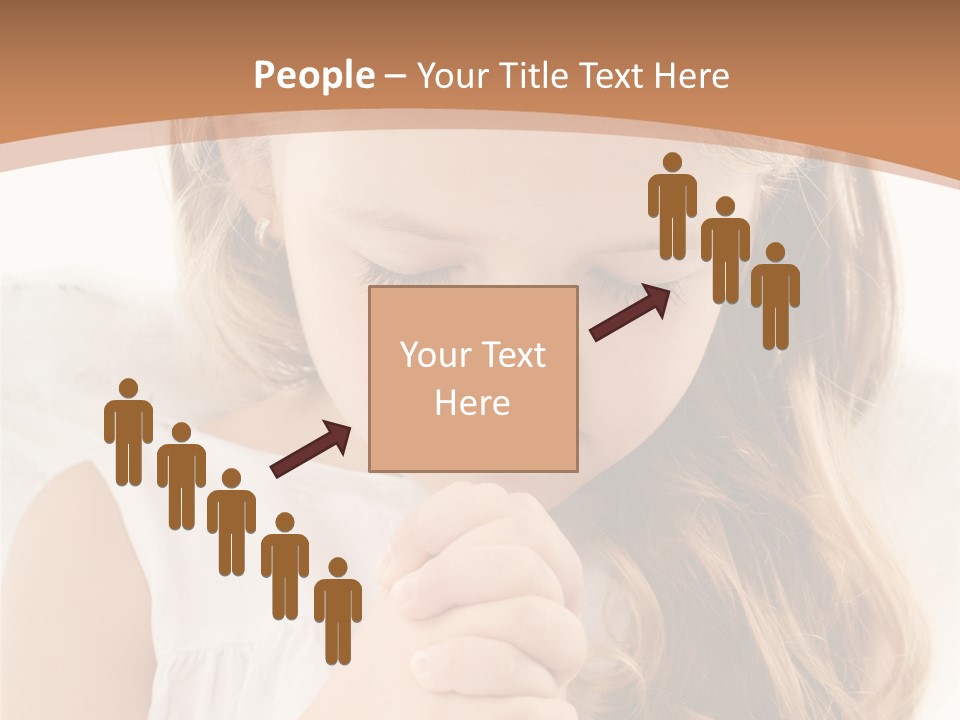 Hair Person Cute PowerPoint Template