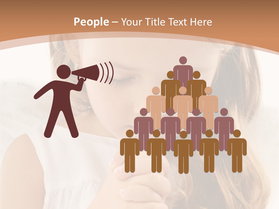 Hair Person Cute PowerPoint Template