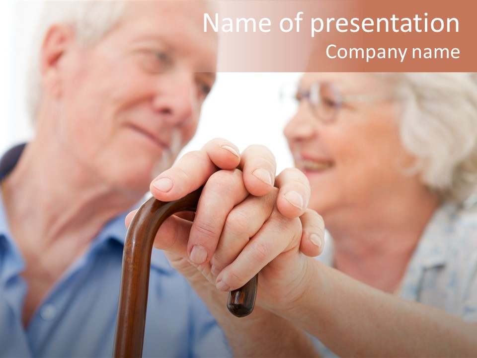 Care Female Family PowerPoint Template