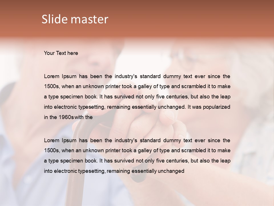 Care Female Family PowerPoint Template