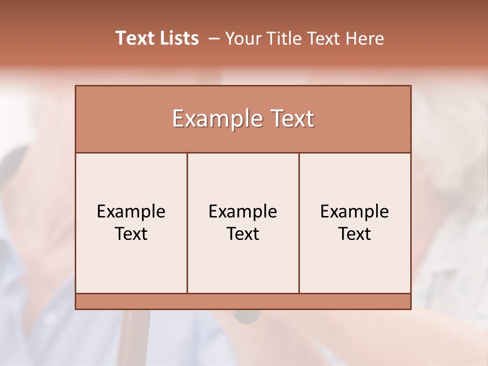 Care Female Family PowerPoint Template