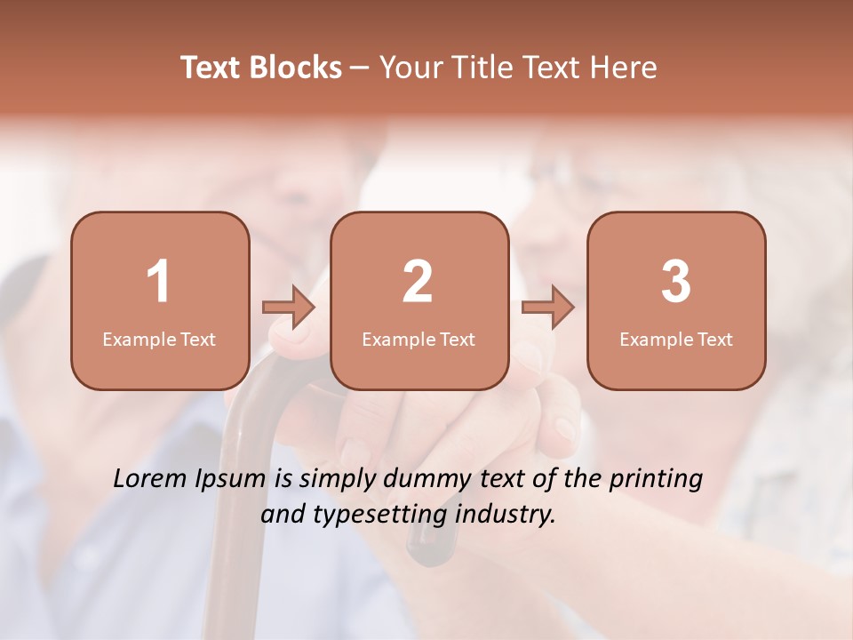 Care Female Family PowerPoint Template