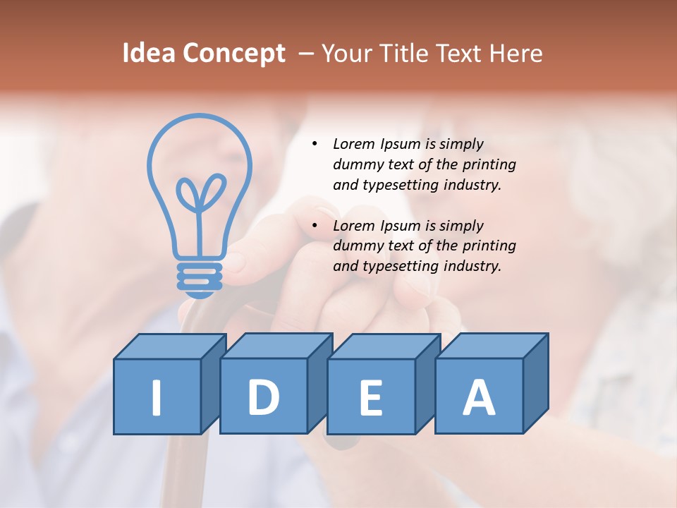 Care Female Family PowerPoint Template