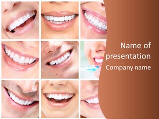 Teen Tooth Dentistry PowerPoint Template