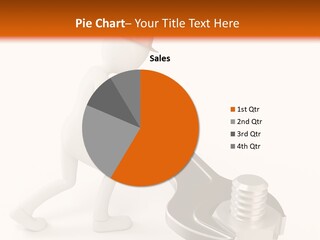 Steel Holding Adjustable PowerPoint Template